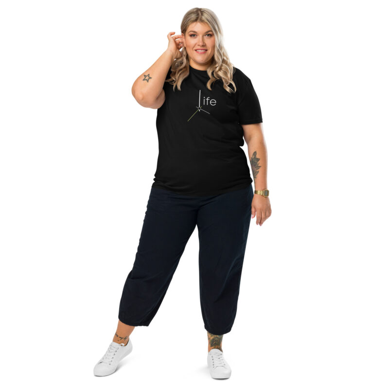 Life Unisex organic cotton t-shirt - Image 3