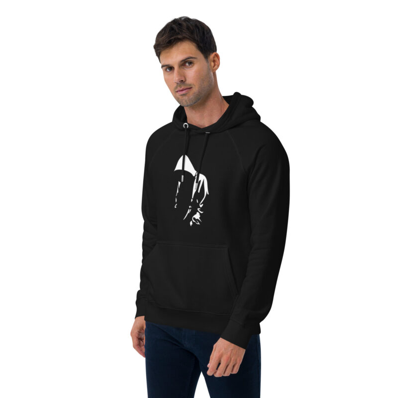 Unisex eco raglan hoodie - Image 5